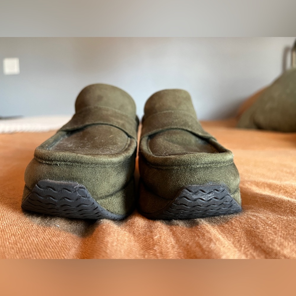 Stephane Kelian platform loafers